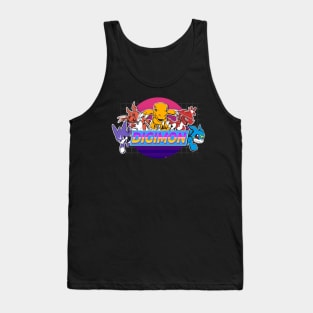 Digital monsters world Tank Top